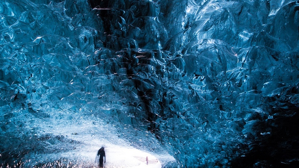 Ice caves of Vatnajokull, Iceland