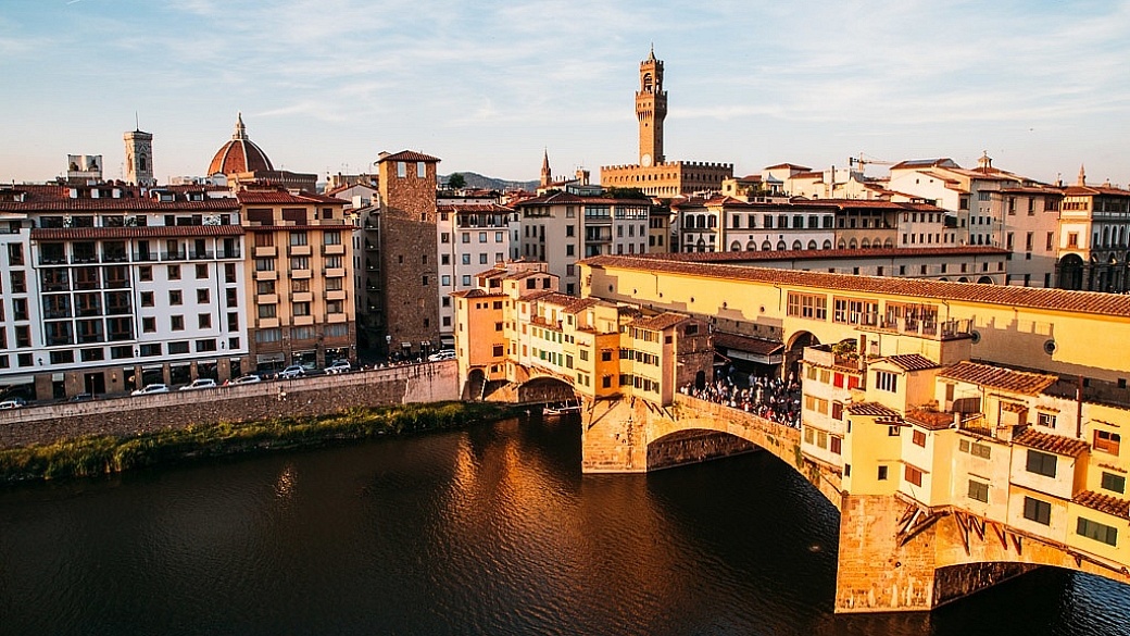 Ponte Vecchio in Florence, Italy