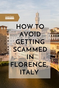 Travel Scams | Travel Stories | Florence Italy | Travel Italy 