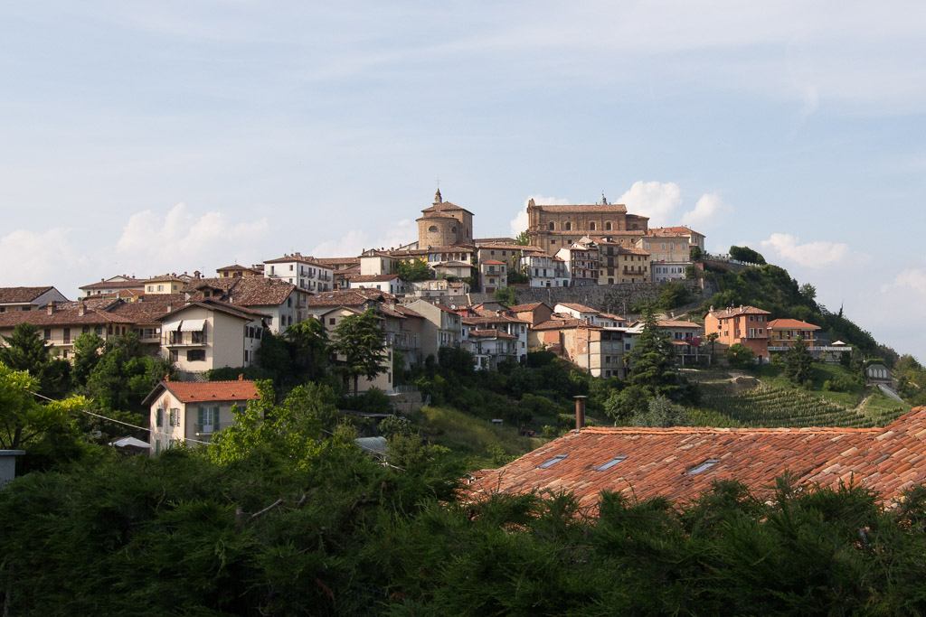 Hilltop Town in Italy's wine country