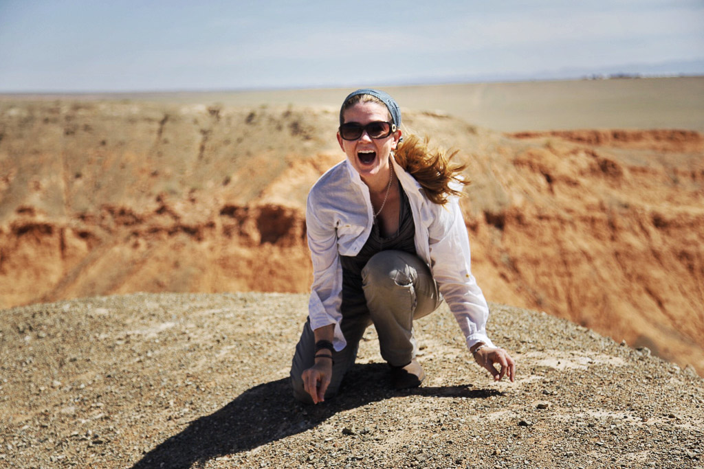 Juliana Dever - Licking Dinosaur Bones in the Gobi Desert