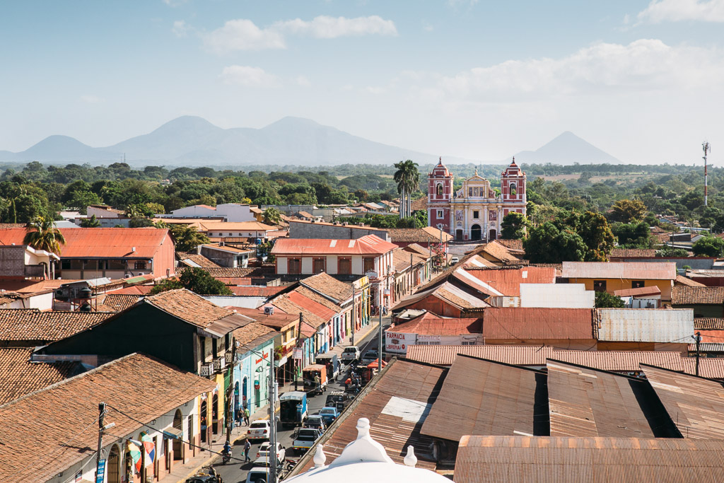 Travel to Nicaragua - View from the Cathedral of León Roof