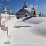 Cathedral of León White Rooftop in Nicaragua