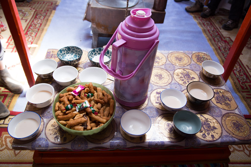 Dried bread and camel milk tea - what vegetarians eat in Mongolia