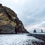 Dyrholaey Black Beach Vik Iceland