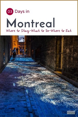 3 Days in Montreal Travel Guide - All the Best Things To Do In Montreal. Click through to read this post and download your FREE guide!