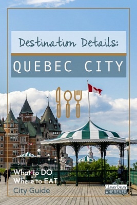 2 Days in Old Town Quebec City Guide | Ready for a weekend in Quebec? This post includes a two day itinerary of what to do in Old Town. Click through for recommendations!
