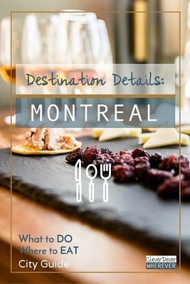 Destination Details - What To Do When Visiting Montreal. Click through to read this post and download your FREE city guide!