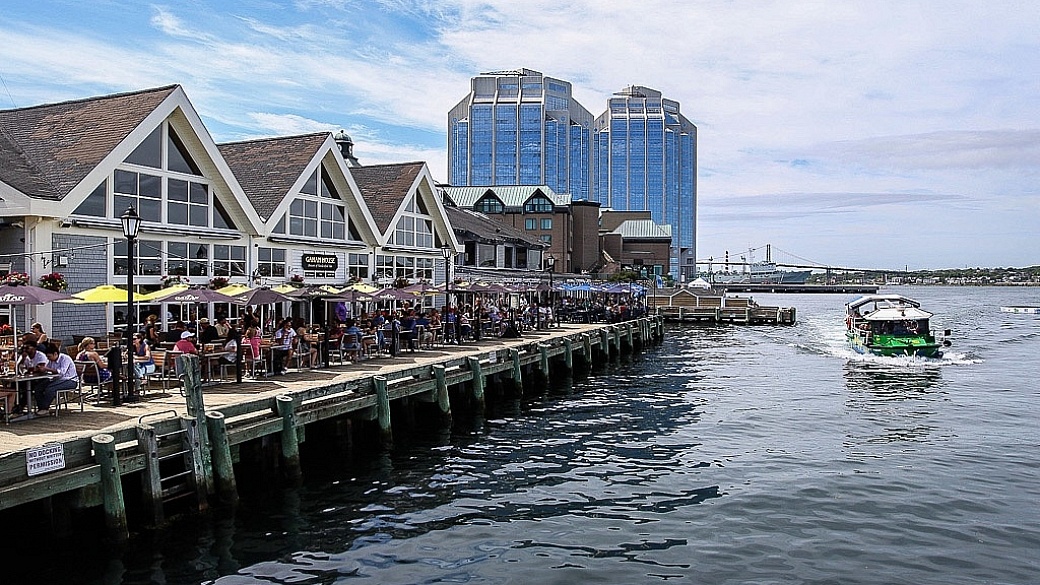 Halifax waterfront Nova Scotia