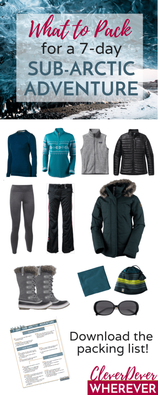 Arctic Adventures: Your Packing List for Winter Travel - What To Pack 520x1300