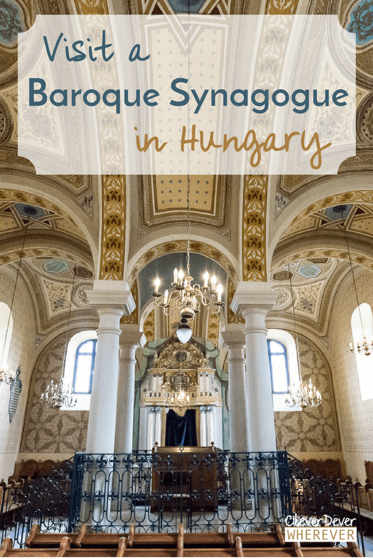 Visit this stunning synagogue in the heart of Hungarian wine country.