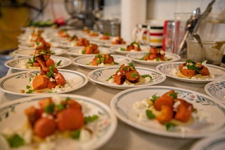 Carrots at the Tundra Buggy Lodge