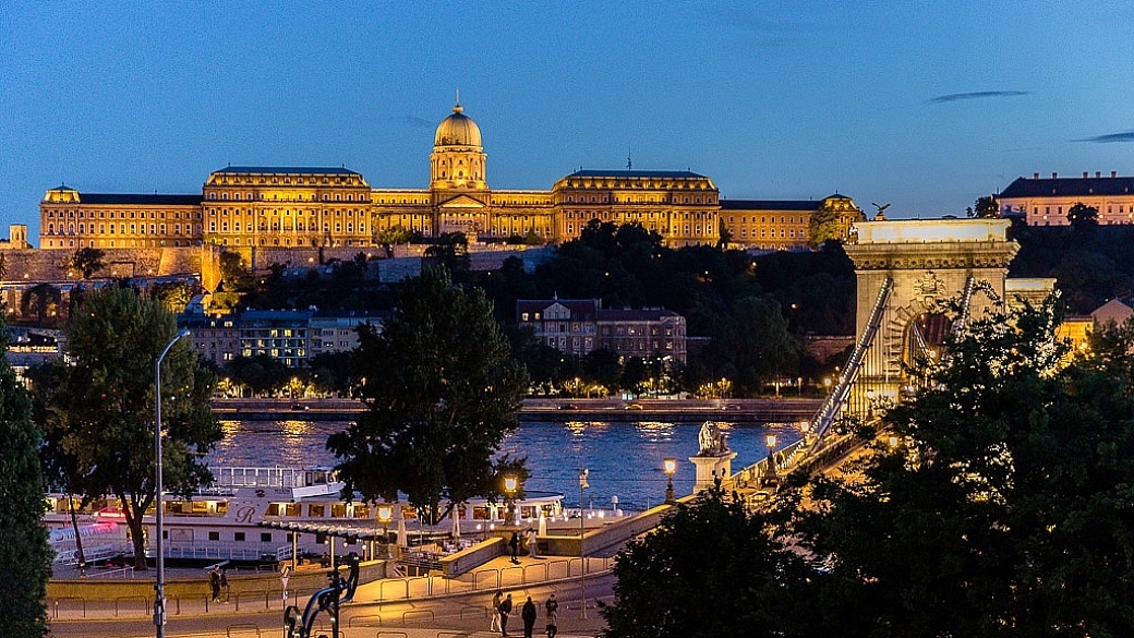 Buda Castle view from Pest | Budapest Hungary