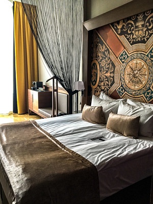 Hotel Moments room - things to do in Budapest