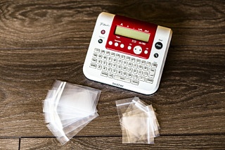  Trousse de premiers soins de voyage - Ziploc et étiqueteuse 