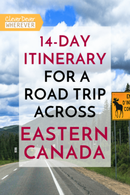 Thinking about a Canada road trip? This 14 Day Itinerary takes you from Montreal to PEI. Download the free guide!