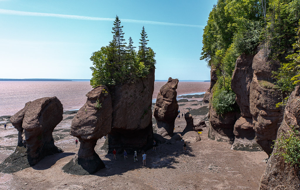 Hopewell Rocks New Brunswick Canada Road Trip Bay of Fundy