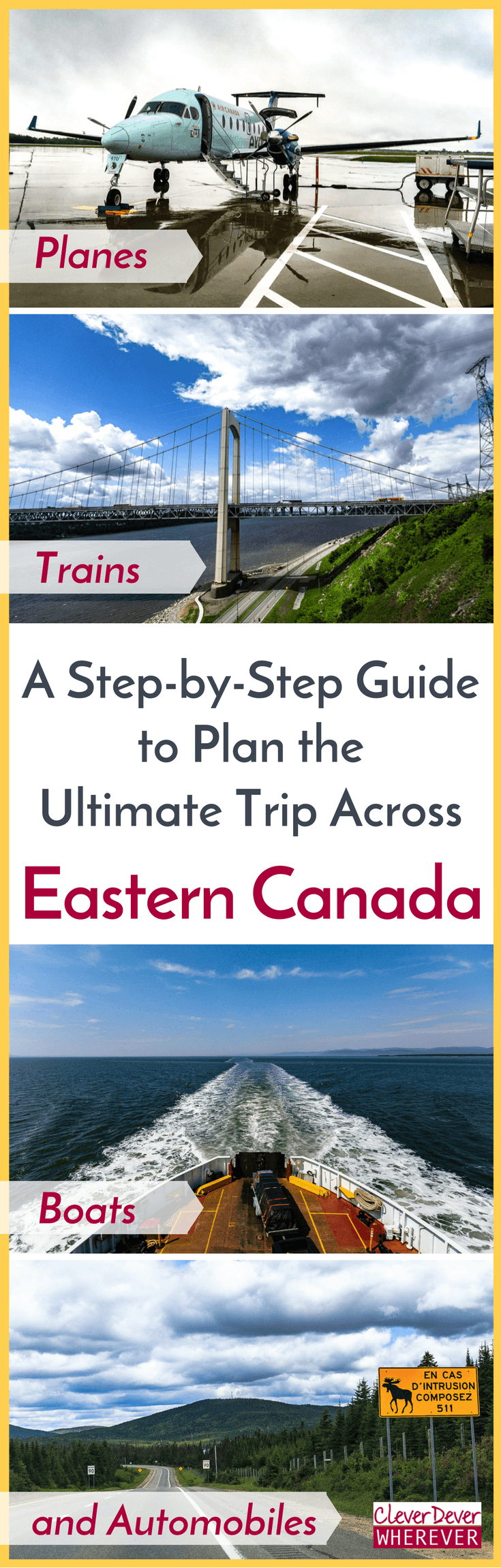Thinking about a Canada road trip? This 14 Day Itinerary takes you from Montreal to PEI. Download the free guide!
