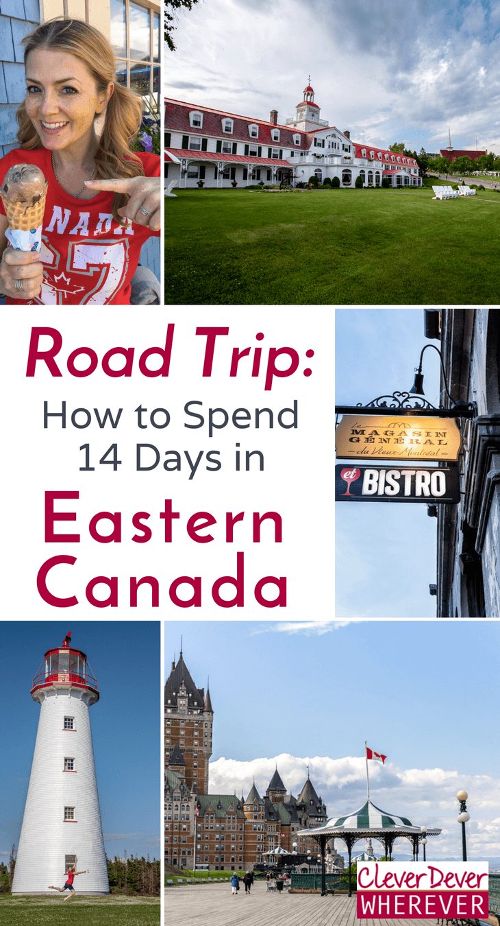 Thinking about a Canada road trip? This 14 Day Itinerary takes you from Montreal to PEI. Download the free guide!