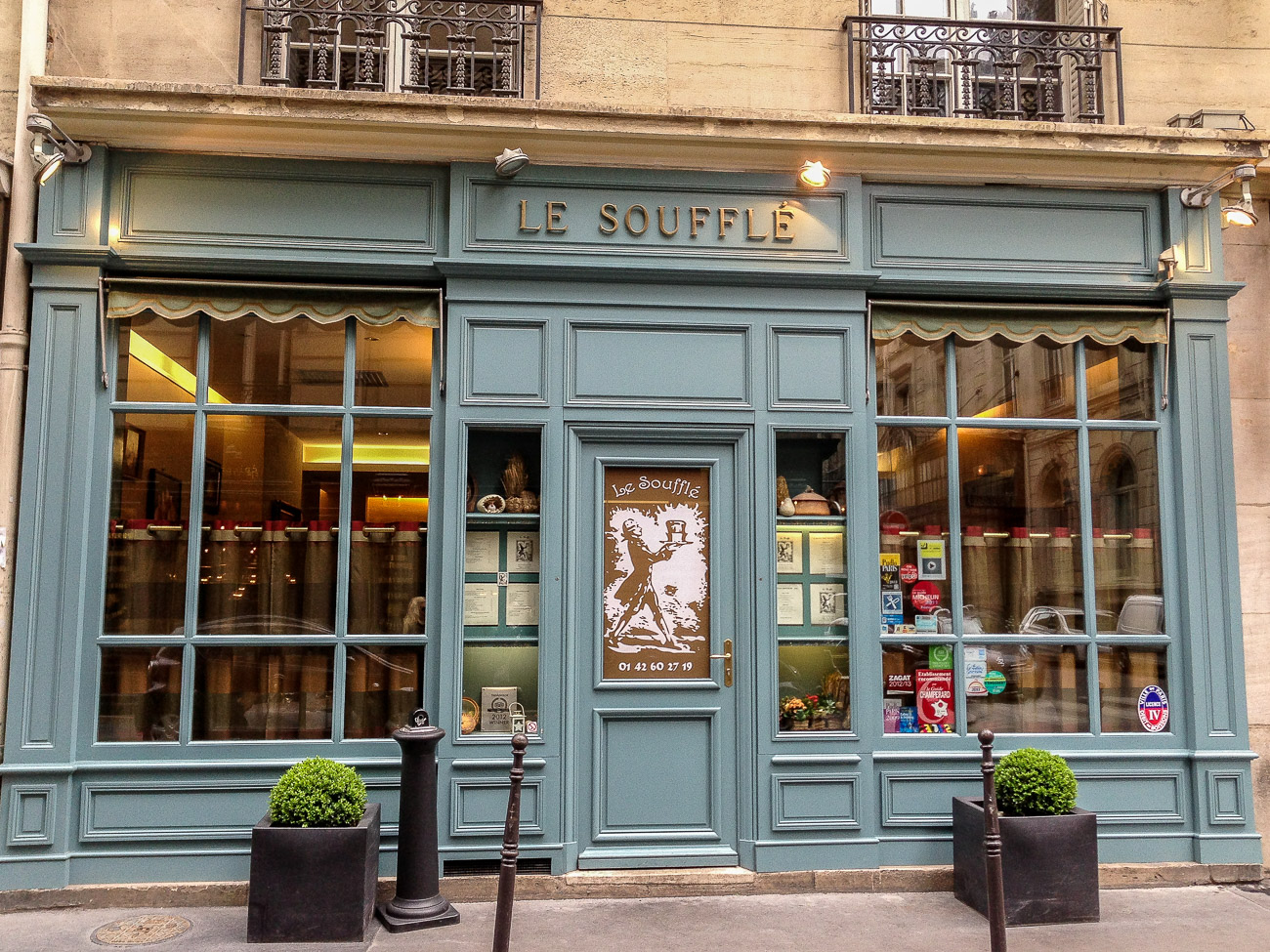 Restaurants in Paris Le Souffle