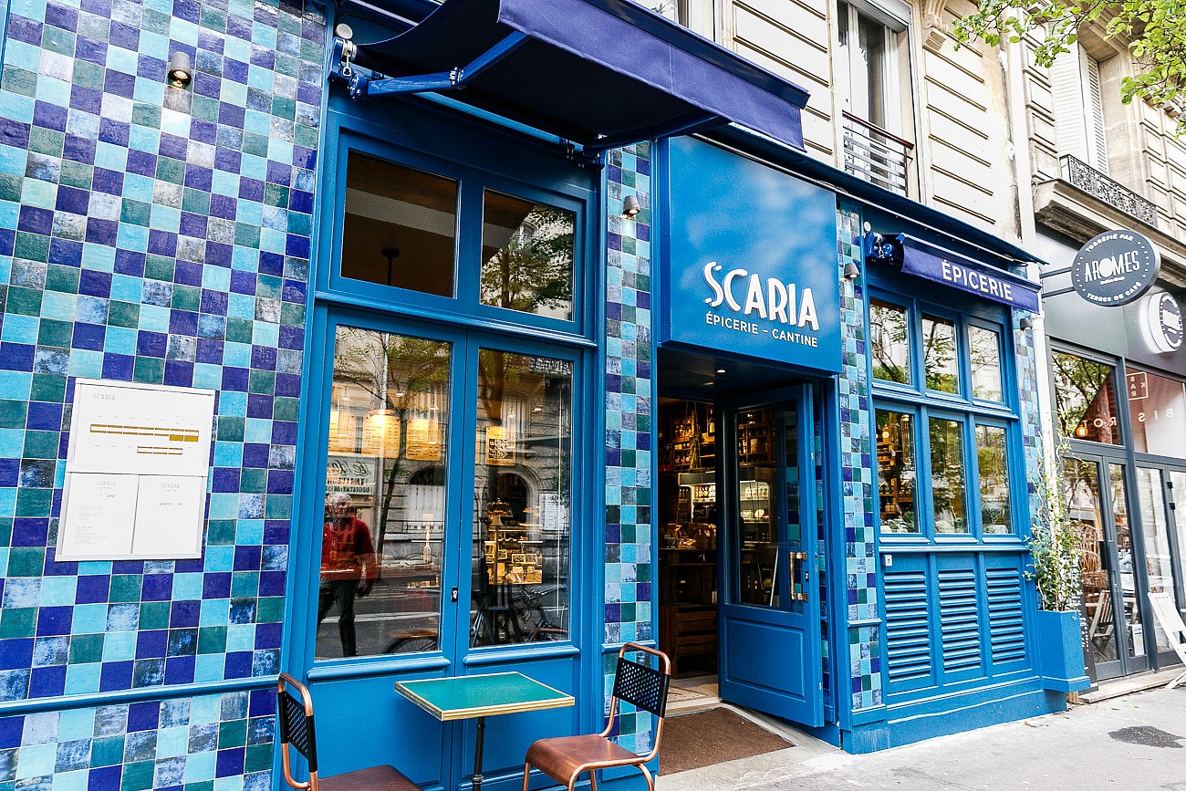 Restaurants in Paris Scaria