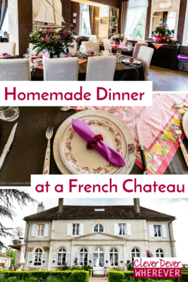 Find out where to eat dinner in a French Chateau in Burgundy