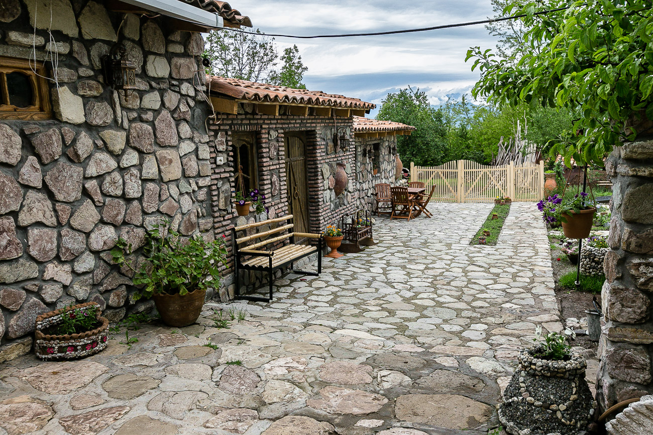 Georgian wine workshops of qvevri maker Zaza Kbilashvili