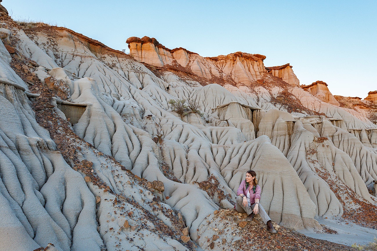 Spirit of Canadian Badlands - Juliana Dever DPP sunset formations