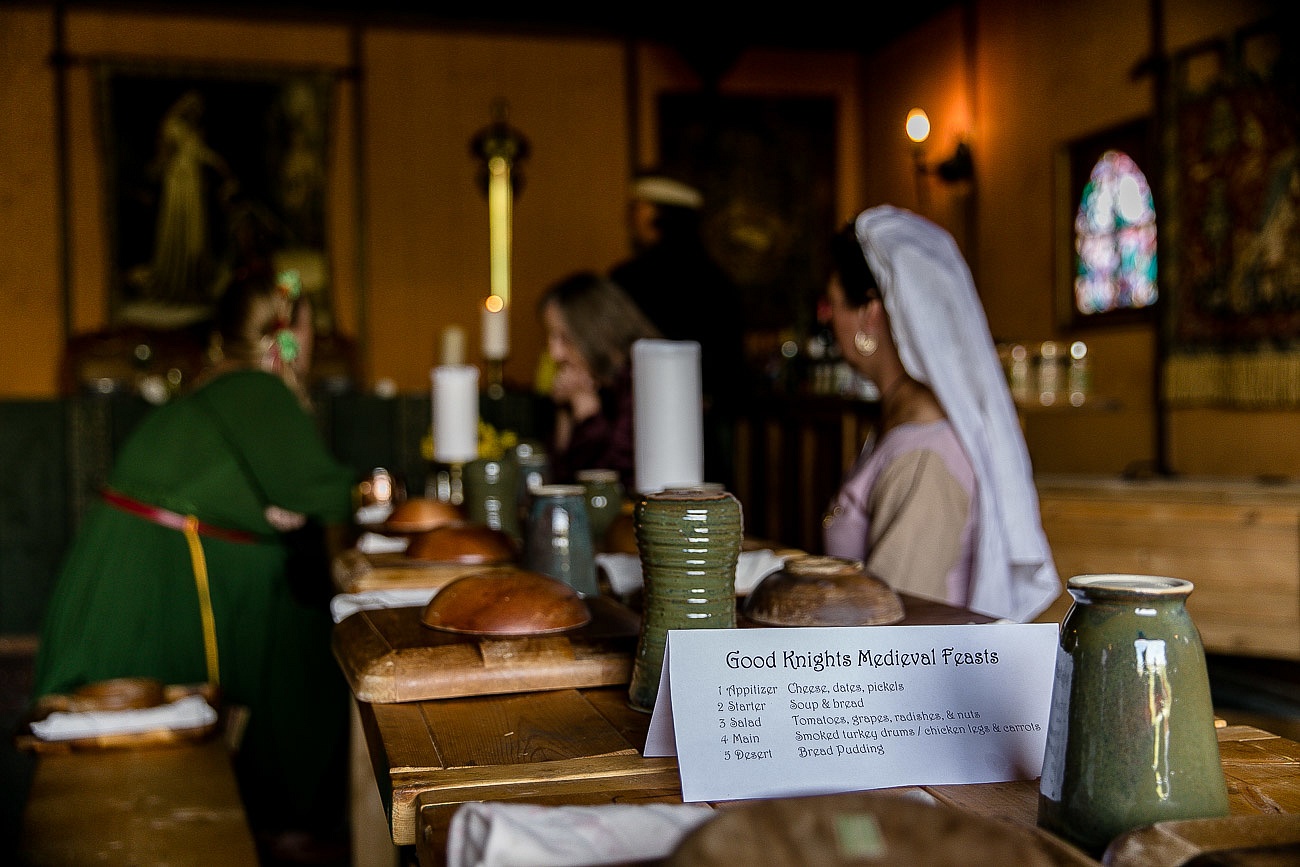 Medieval Times camping Canada Feast Menu