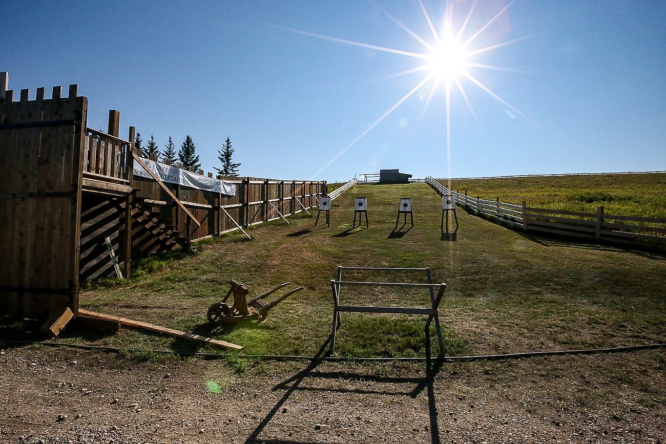 Medieval Times camping Canada archery