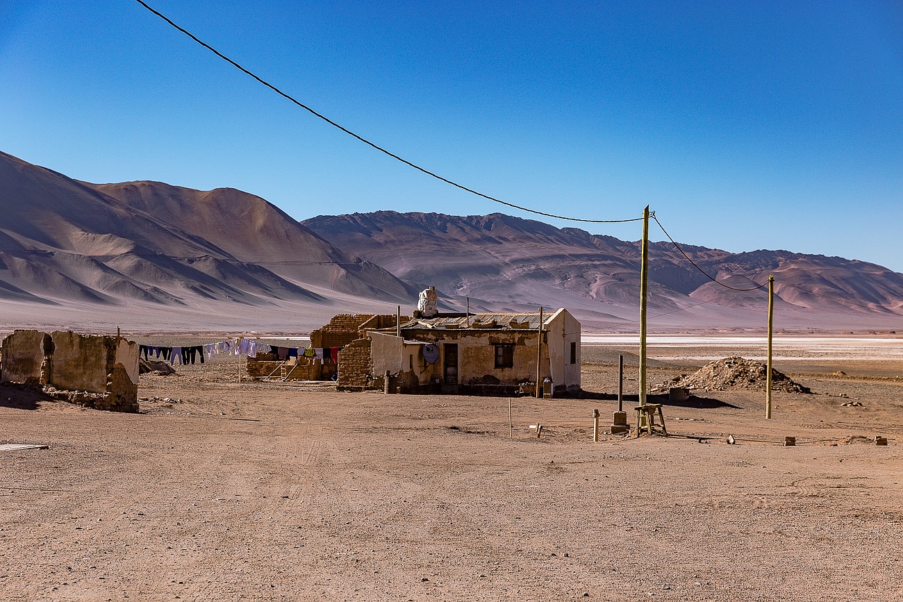 Tolar Grande mining town Andes Mountains