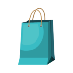Travel Tips Shopping Bag Icon