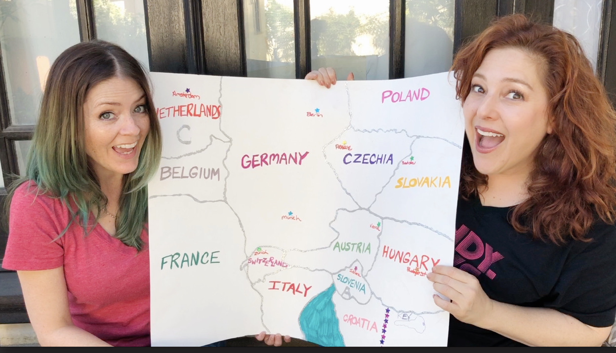 Plan a Trip Through Europe - Rachel Leah Cohen Juliana Dever