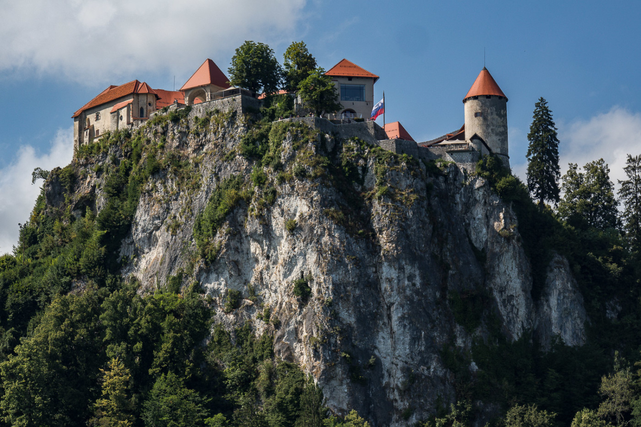 Castle on a hill - Lake Bled Slovenia