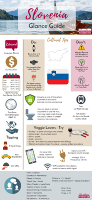 Slovenia travel tips infographic 