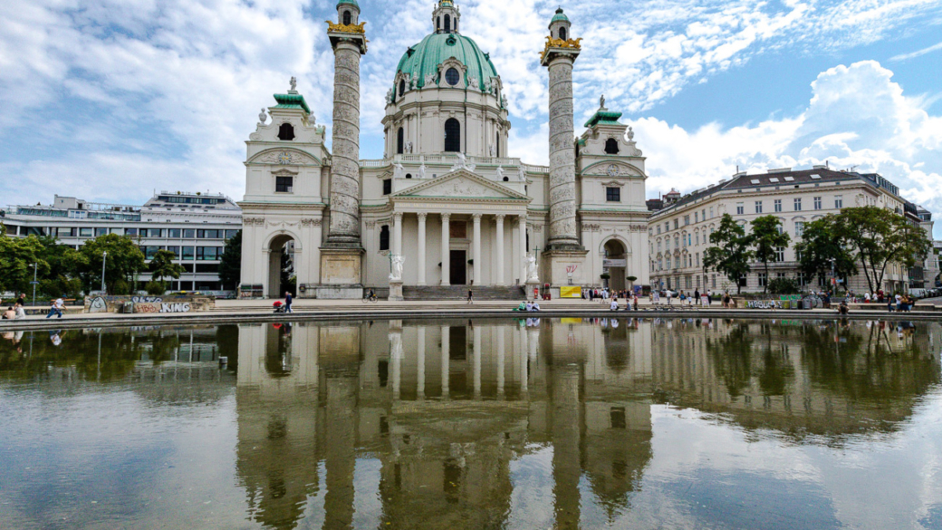 St. Charles Church Vienna Austria