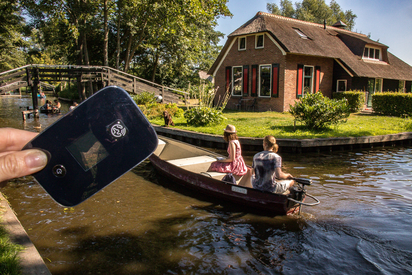 Travel Wifi CleverDever Wherever Giethoorn Netherlands