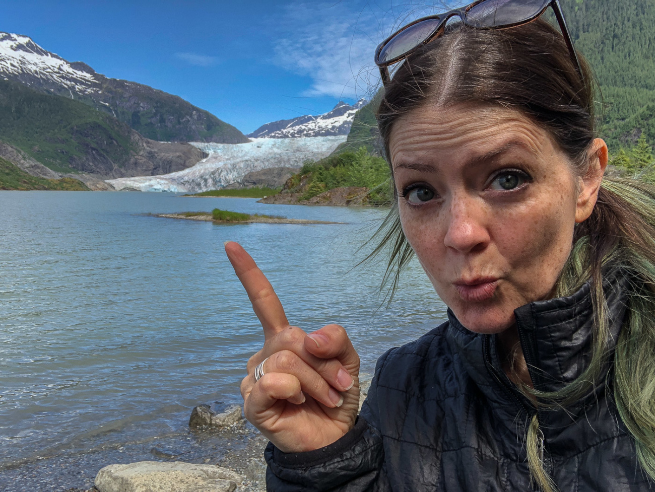 Mendenhall Glacier Juliana Dever Juneau Alaska