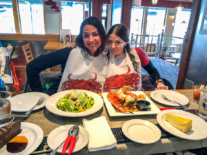 Baranof Fish Market Juliana Dever lunch table Sitka Alaska