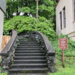 Stairs to Castle Hill Sitka Alaska