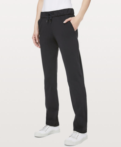 Lululemon on the fly pant - long haul travel comfort