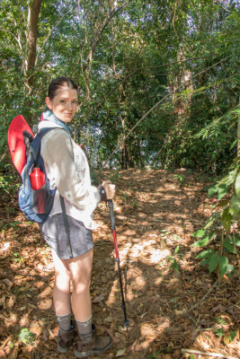 Juliana Dever Hiking Panama on an Adventure Cruise